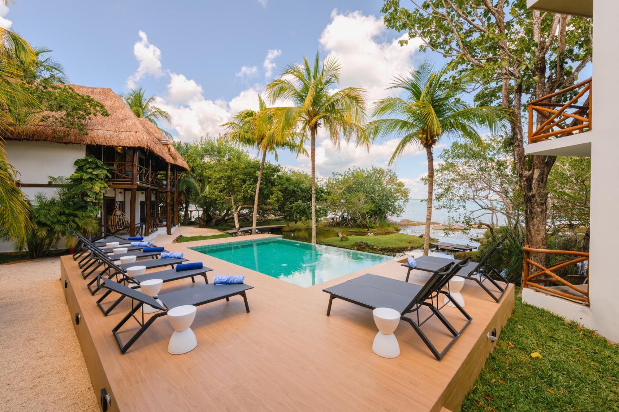 Azulea Bacalar Hotel & Spa - Lagoon Front (Adults Only) Extérieur photo